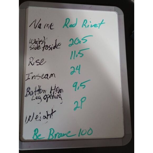 Red Rivet Jeans Ladies‎ 20W Detailed Pocket Straight Leg - Picture 8 of 8